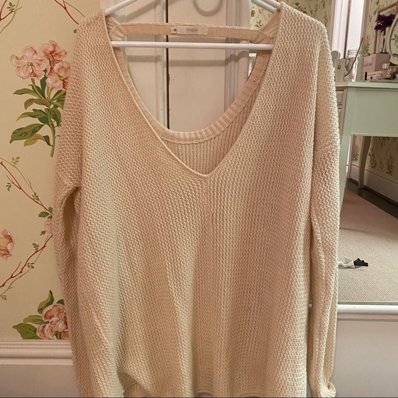 LF knit oversized reversible sweater in cream 🤍 - Picture 11 of 15